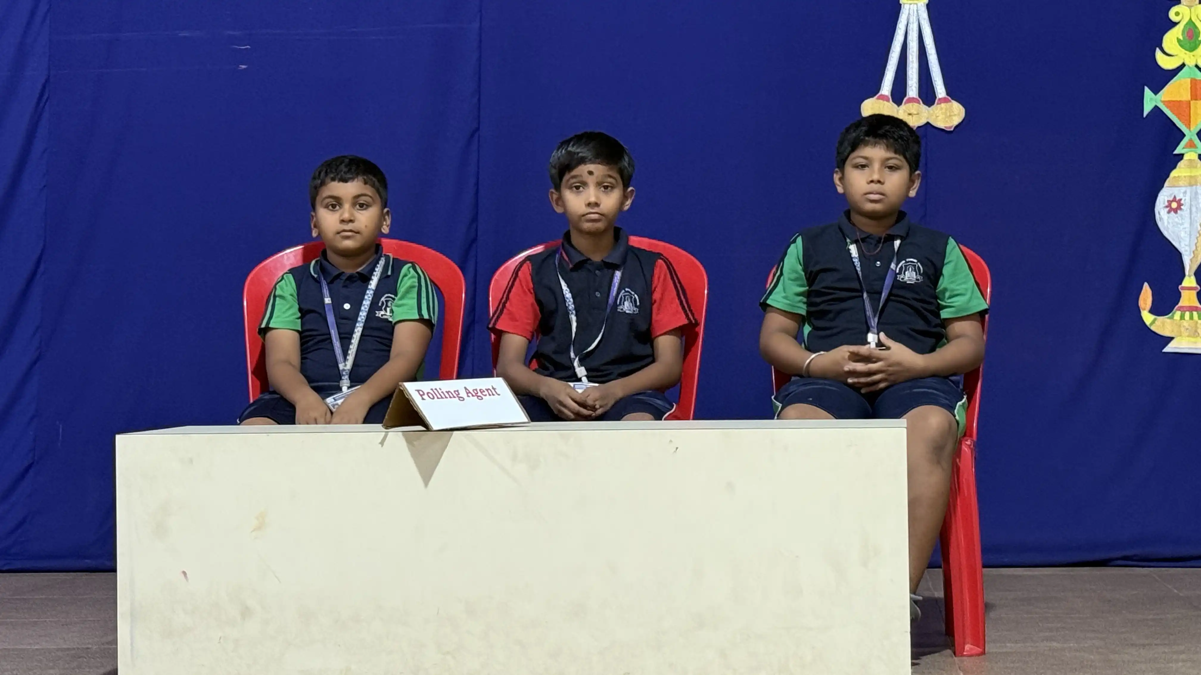 Vidyodaya Public School Election Activity Using Electronic Voting Machine