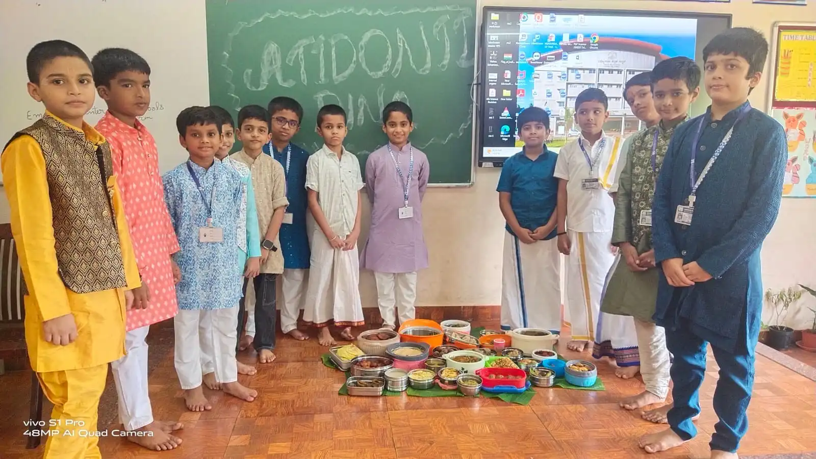 Vidyodaya Public School Udupi Celebrating Aatidonji Dina