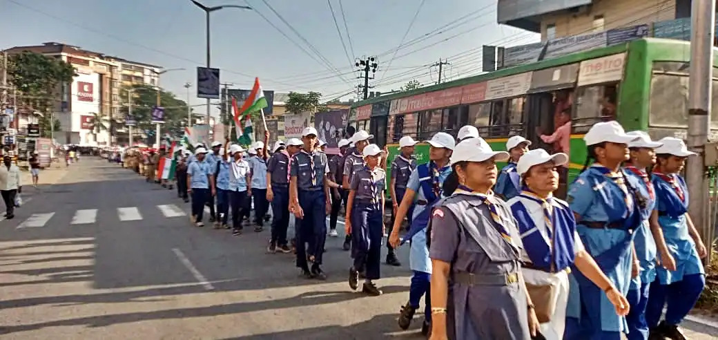 Sardar @150 Ekta Rally Vidyodaya Public School Udupi