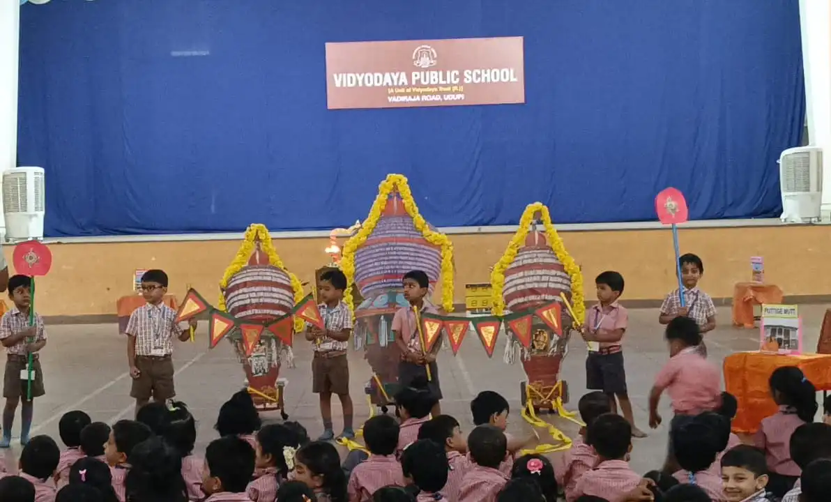 Makara Sankrathi at Vidyodaya Public School Udupi