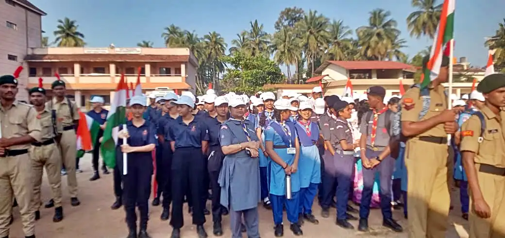 Sardar @150 Ekta Rally Vidyodaya Public School Udupi