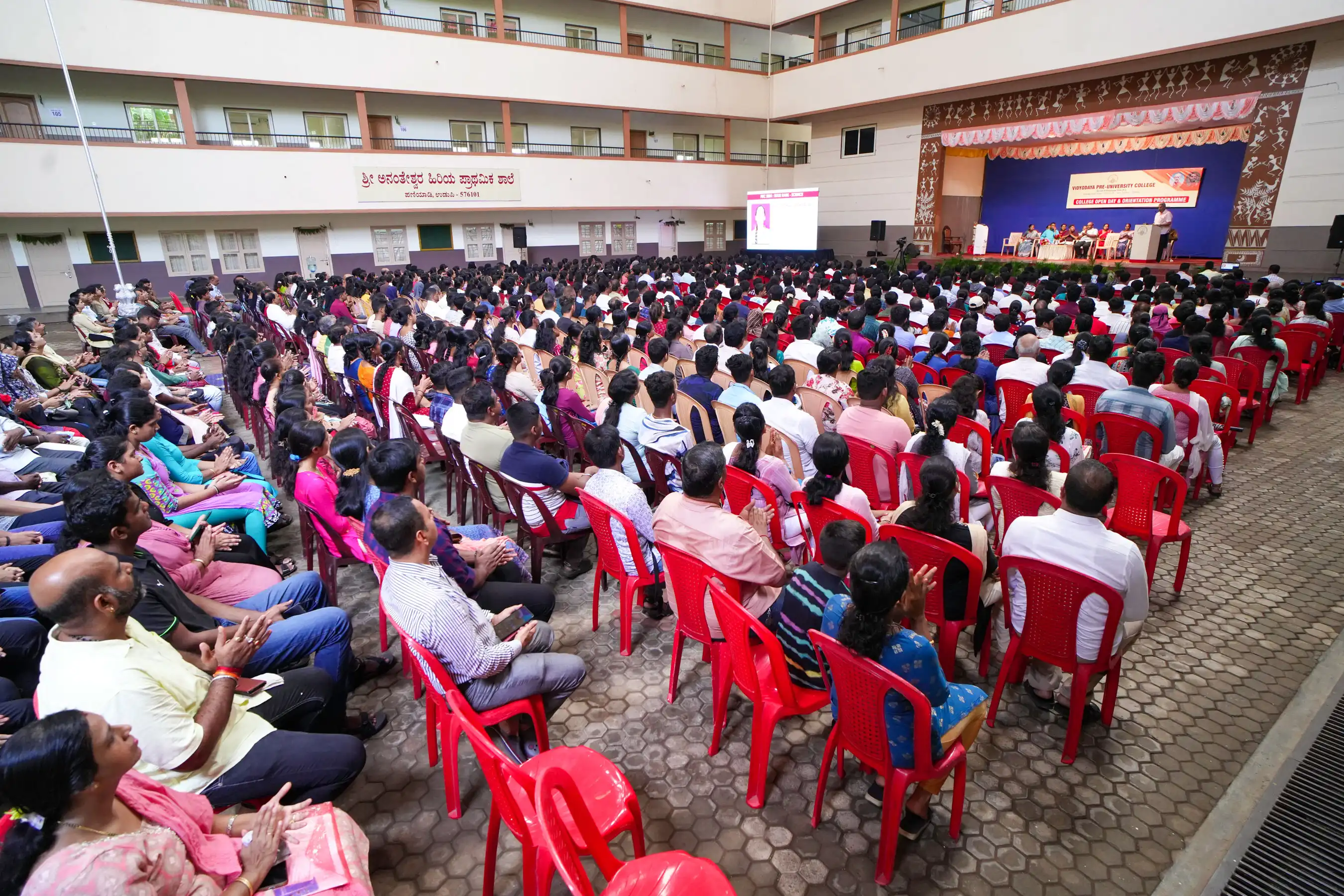 Vidyodaya PU College Udupi Orientation Programme