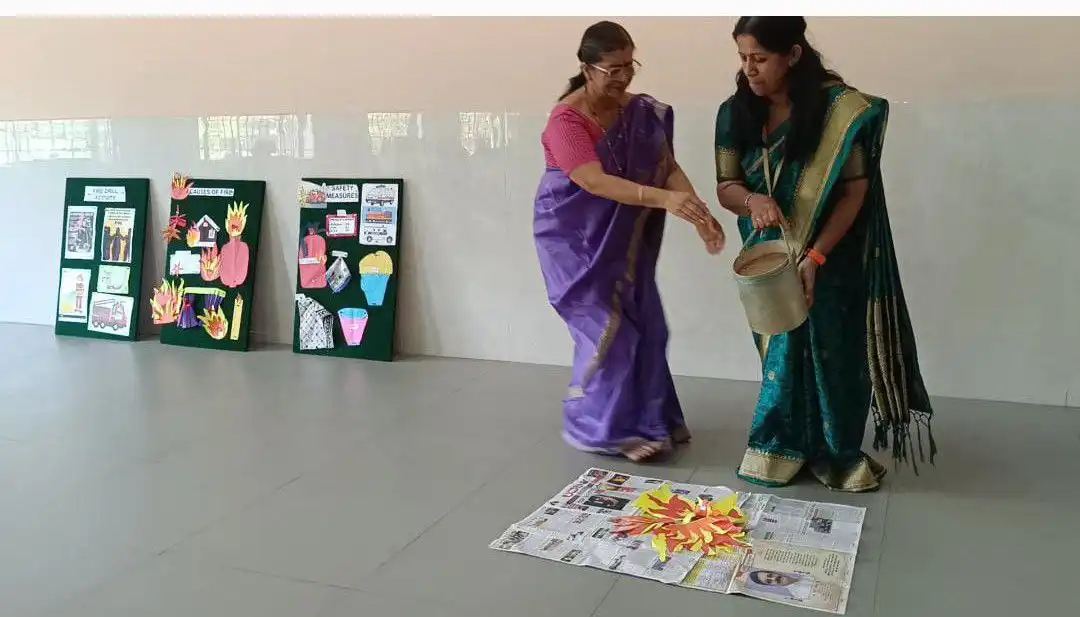 Vidyodaya Public School, Udupi Fire Safety Awareness