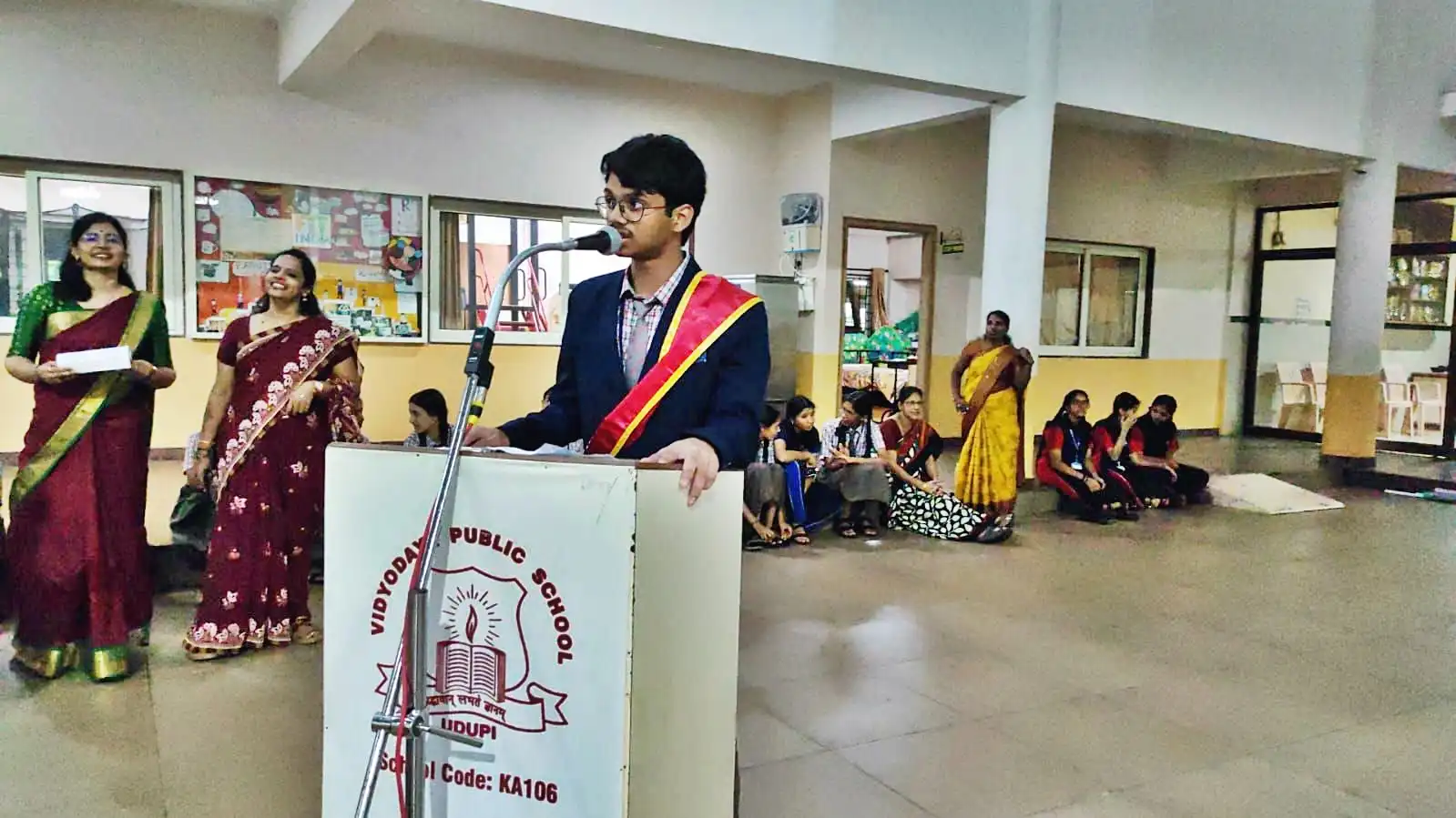 Investiture Ceremony at Vidyodaya Public Shcool, Udupi