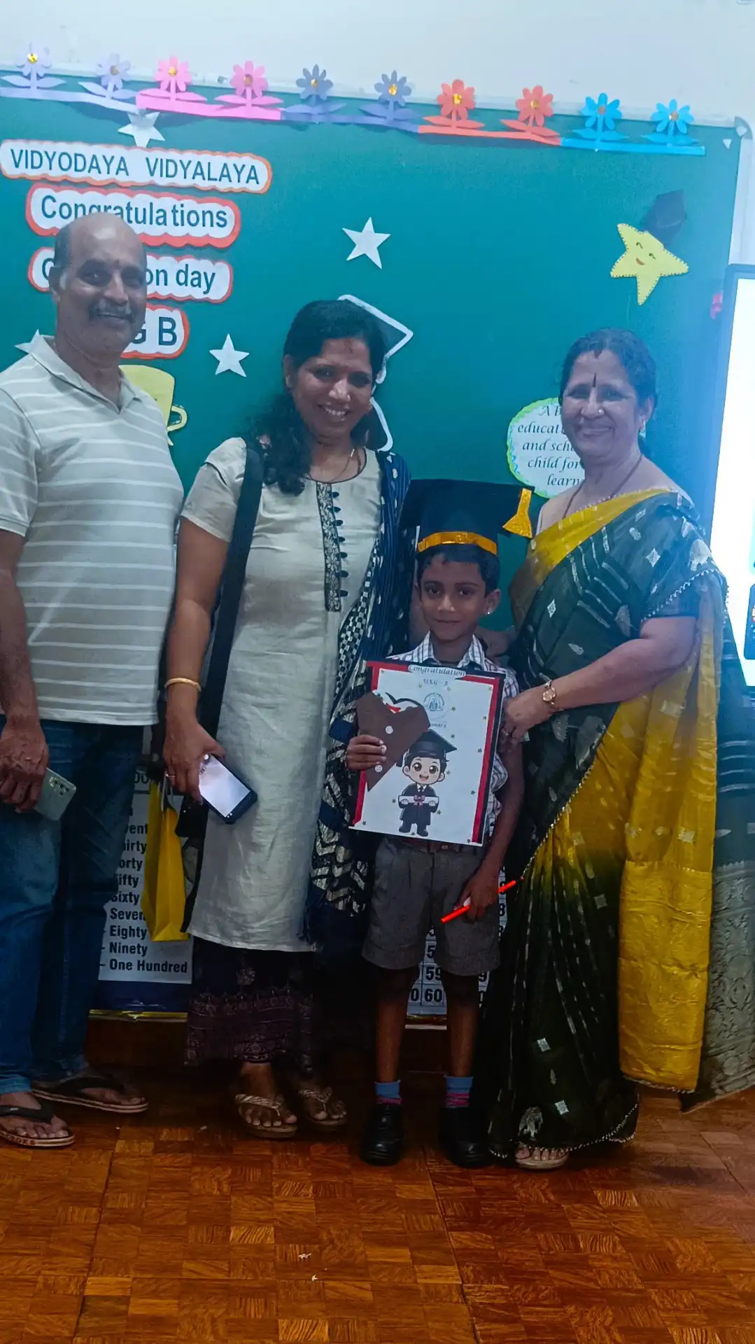 UKG Graduation Day 2026 and Merit Certificate Distribution at Vidyodaya Public School