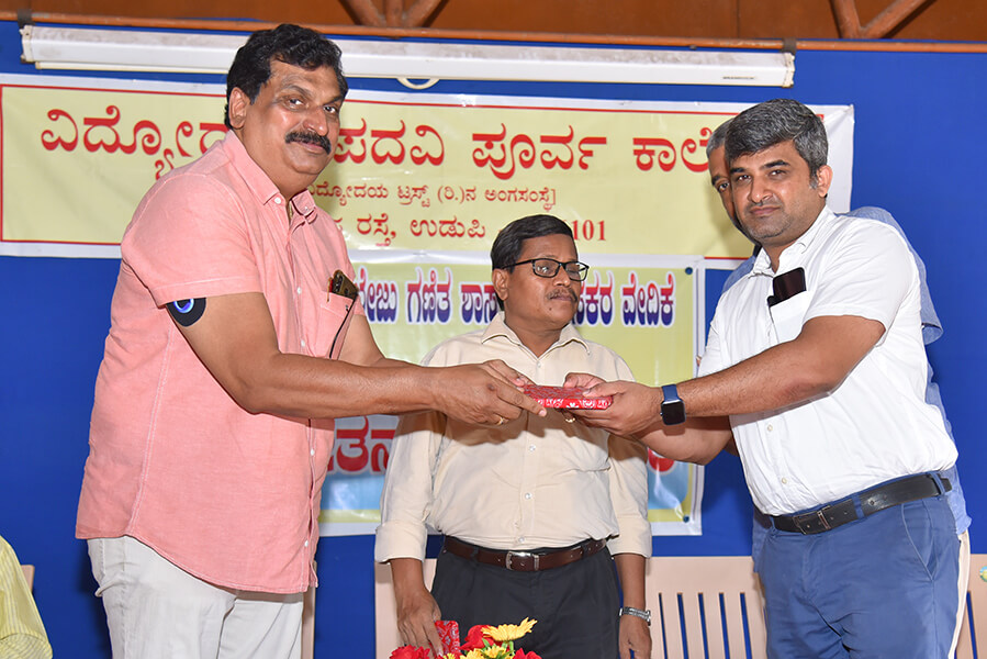 Mathematics Workshop Vidyodaya PU College, Udupi