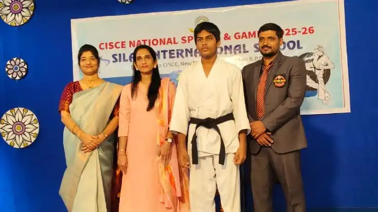 Vidyodaya Students Winning Karate Medals
