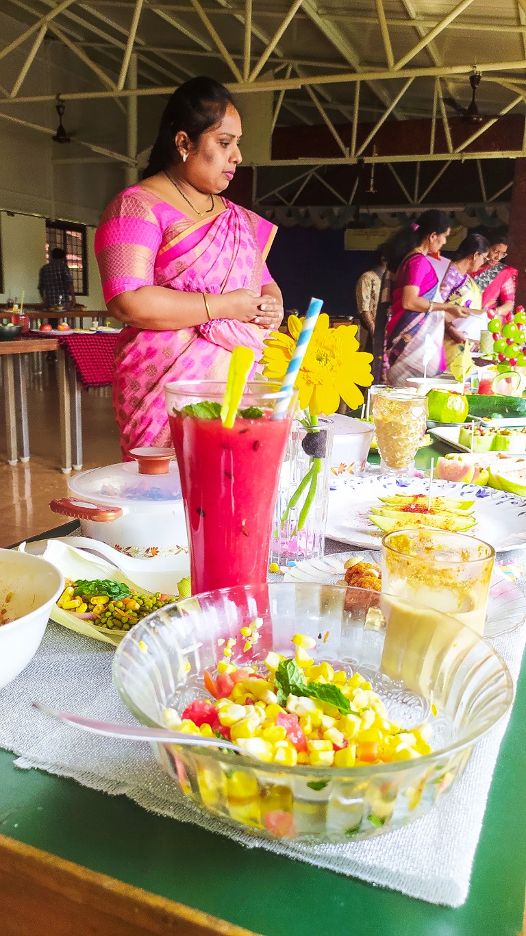 Salad Dressing Competition 2025 Vidyodaya PU College Udupi