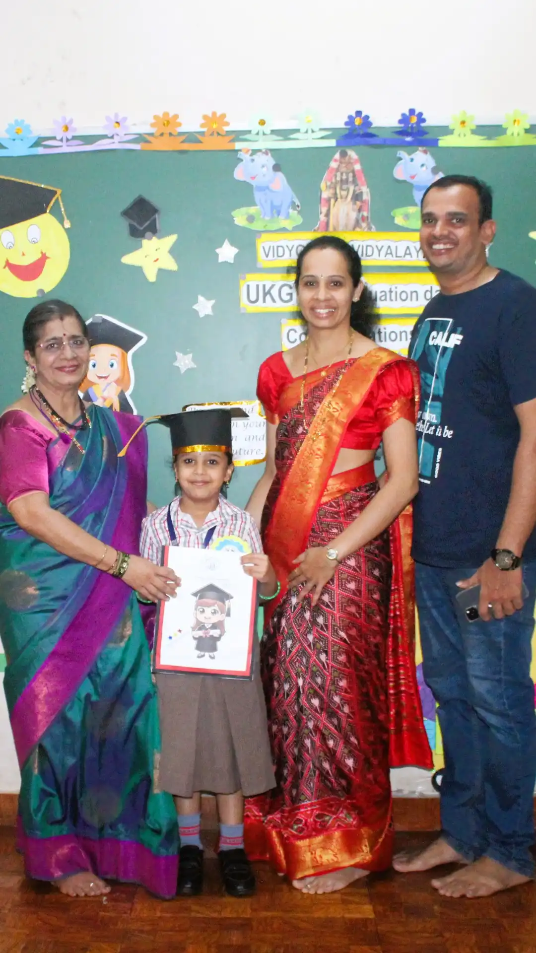 UKG Graduation Day 2026 and Merit Certificate Distribution at Vidyodaya Public School