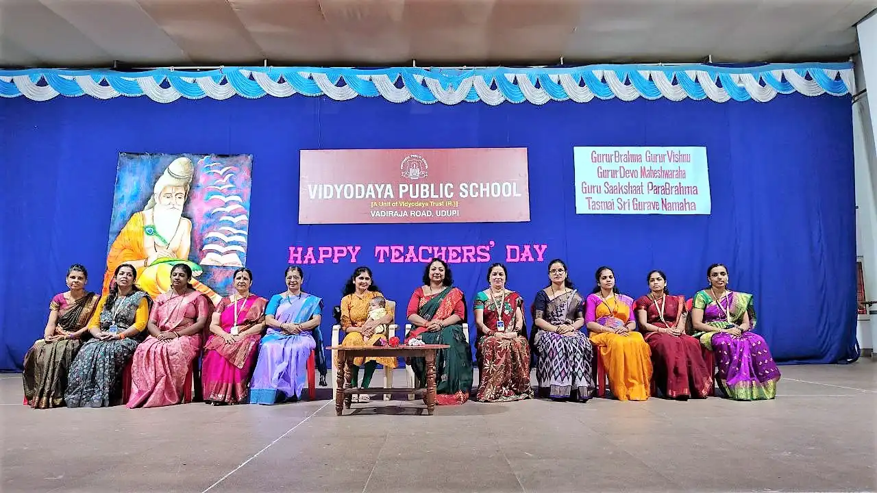 Teachers Day at Vidyodaya Public School Udupi
