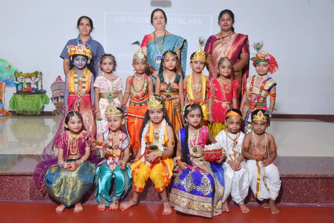 Srikrishna Janmashtami Celebration at Vidyodaya Public Shcool Udupi
