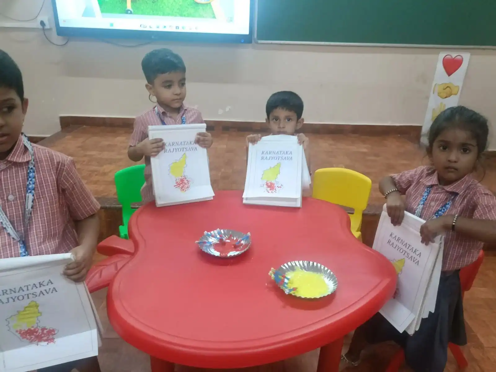 Karnataka Rajyotsava Celebration at Vidyodaya Public School Udupi