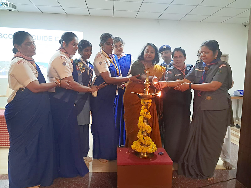 Vidyodaya Public School Scouts and Guides Camp