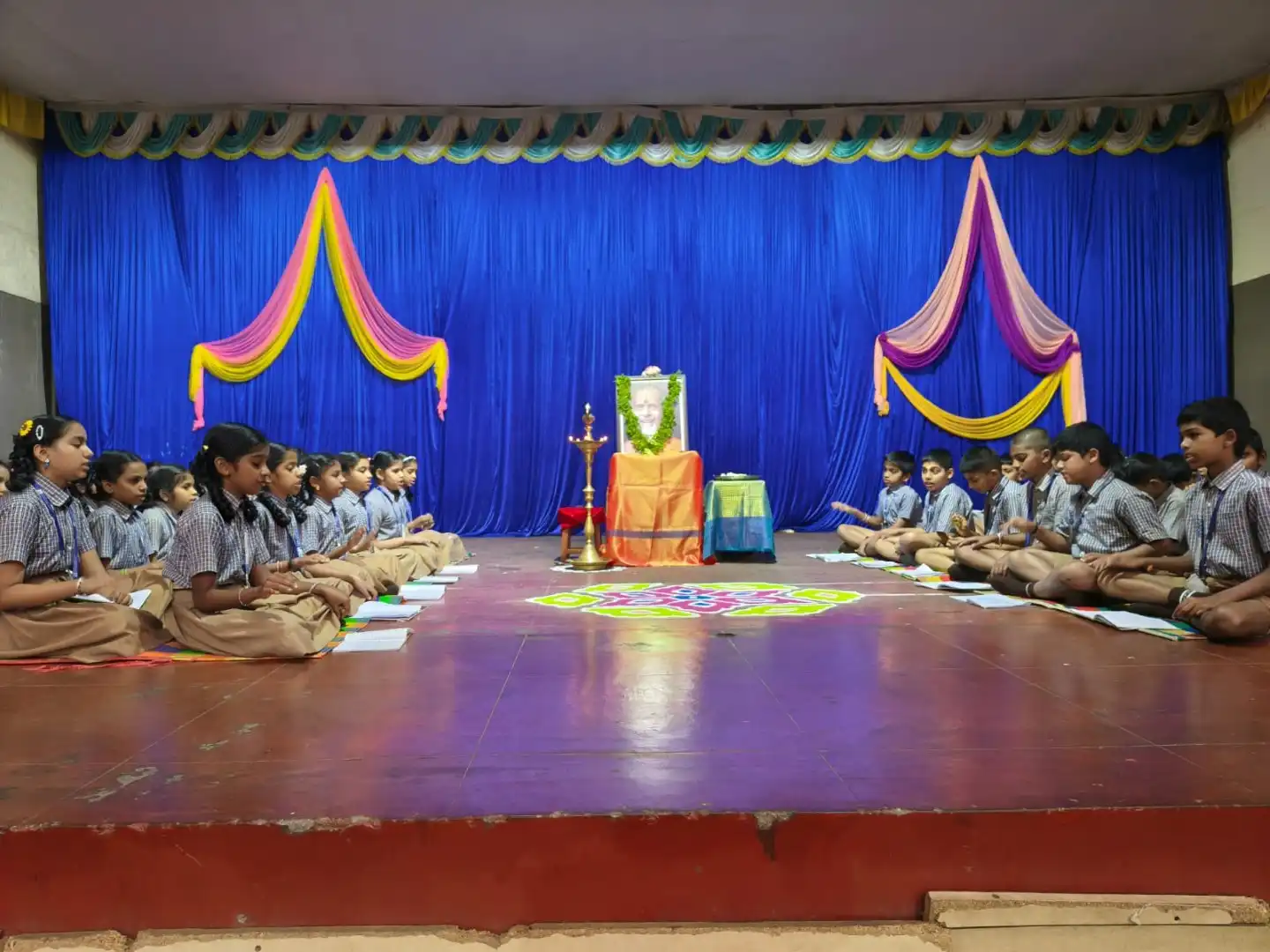 Aradhana Mahotsava 2025 at Vidyodaya Pre-University College