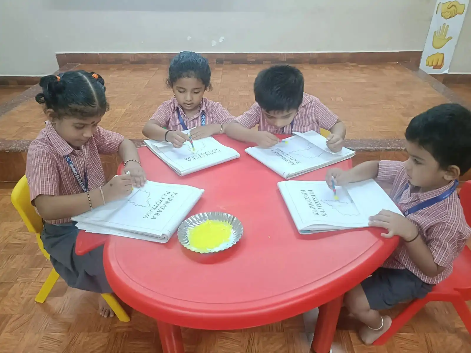 Karnataka Rajyotsava Celebration at Vidyodaya Public School Udupi