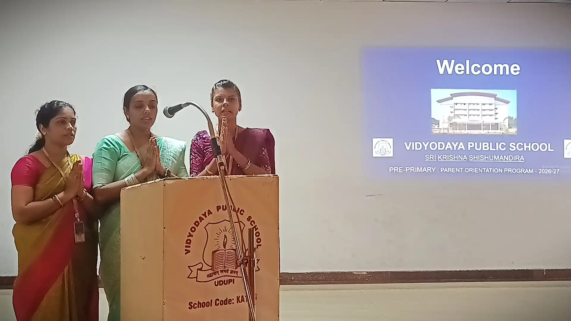 Pre-Primary Parent Orientation Programme 2026-27