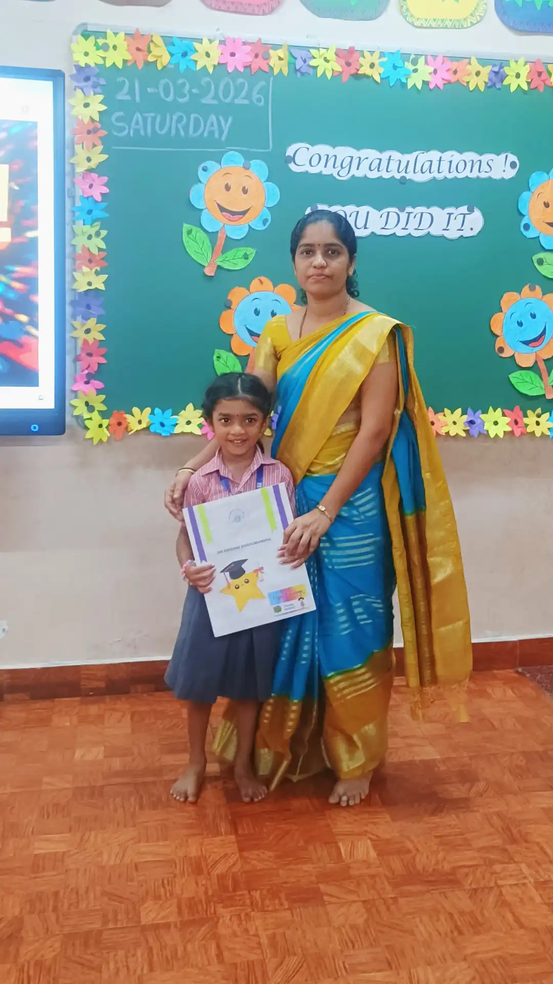 UKG Graduation Day 2026 and Merit Certificate Distribution at Vidyodaya Public School