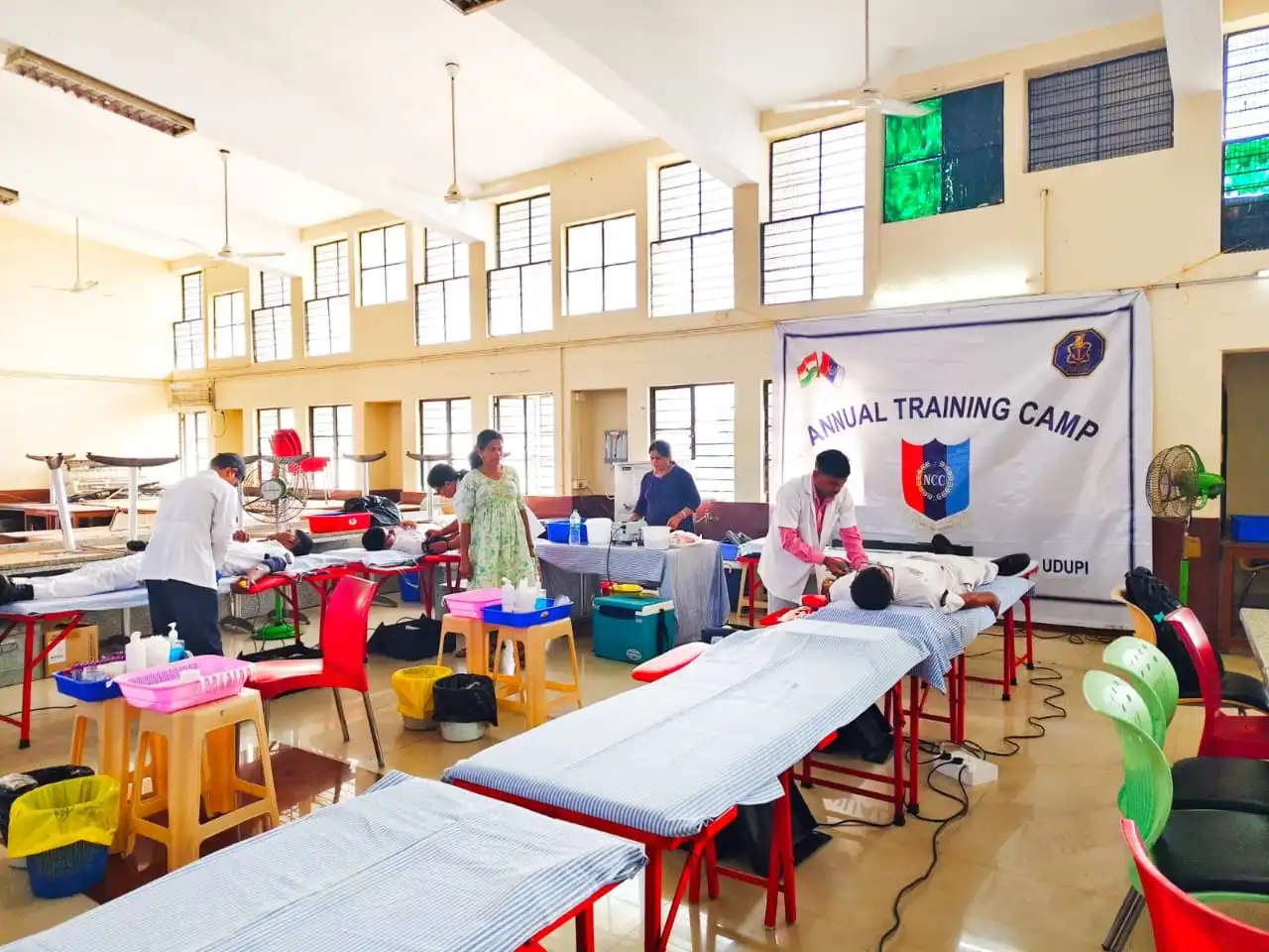 NCC cadets of Vidyodaya Public School at CATC Manipal