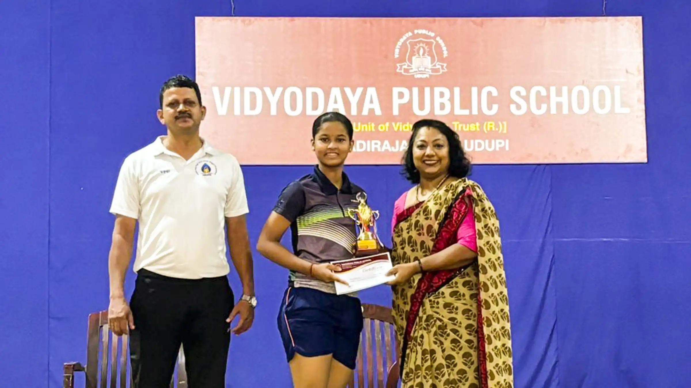 Vidyodaya Public School Udupi Badminton Session