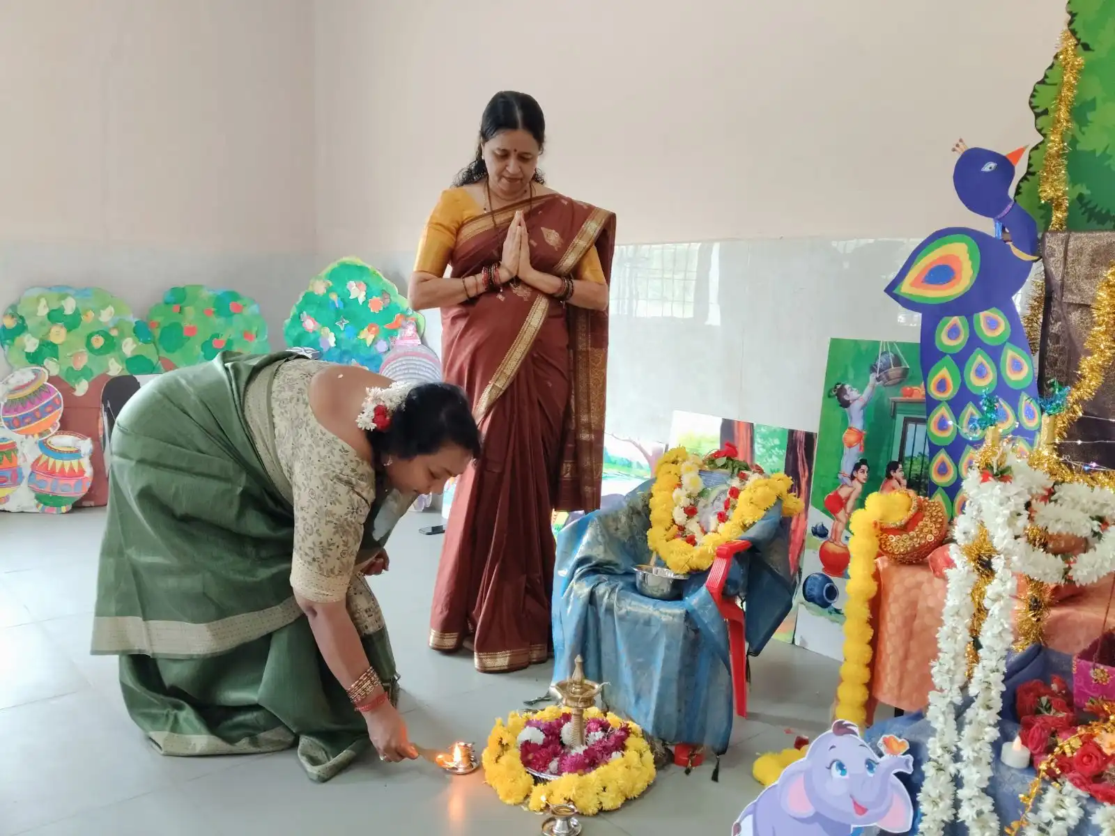 Sri Krishna janmashtami Celebration at Vidyodaya Public School Udupi