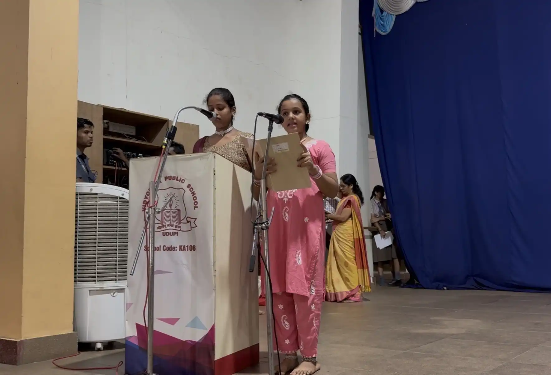 Karnataka rajyotsava celebrations at Vidyodaya Public Shcool, Udupi