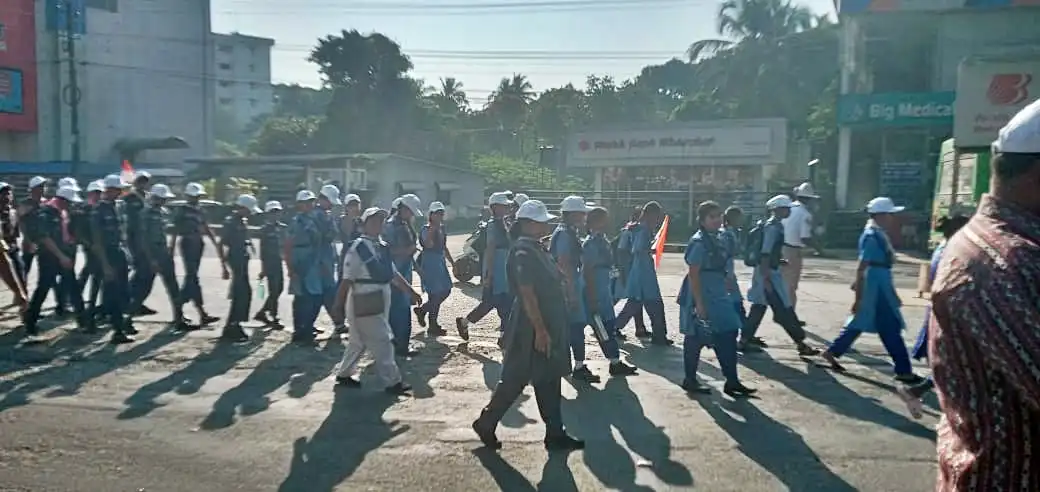 Sardar @150 Ekta Rally Vidyodaya Public School Udupi
