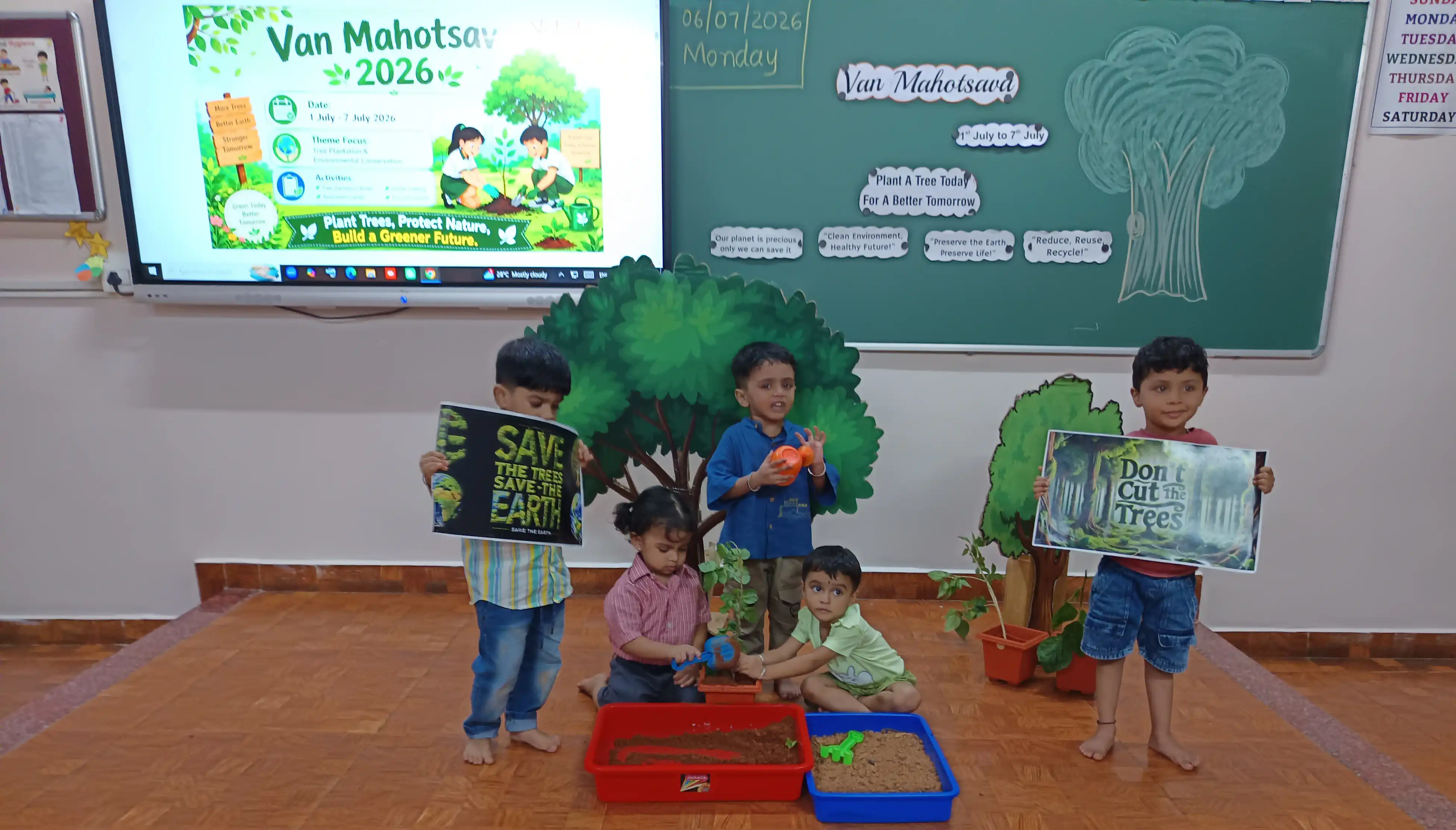 Vanamahotsava Celebration at Vidyodaya Public School
