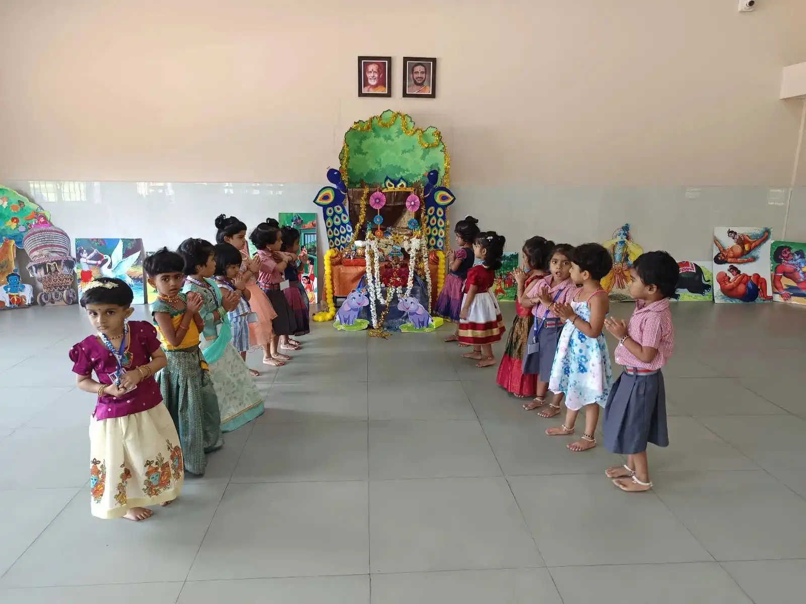 Sri Krishna janmashtami Celebration at Vidyodaya Public School Udupi