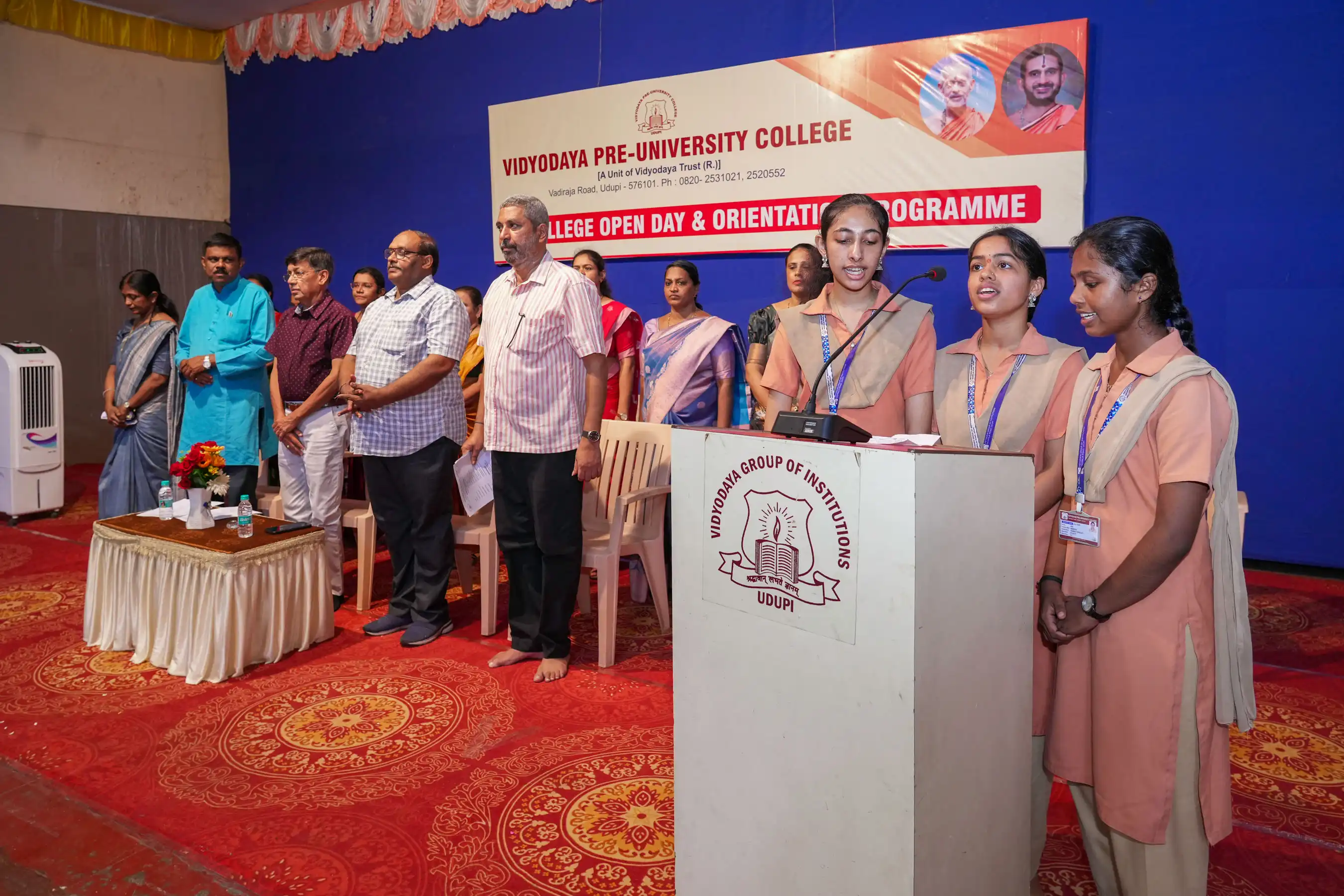 Vidyodaya PU College Udupi Orientation Programme
