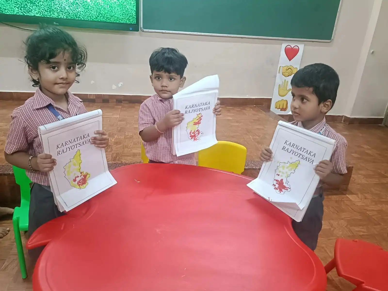 Karnataka Rajyotsava Celebration at Vidyodaya Public School Udupi