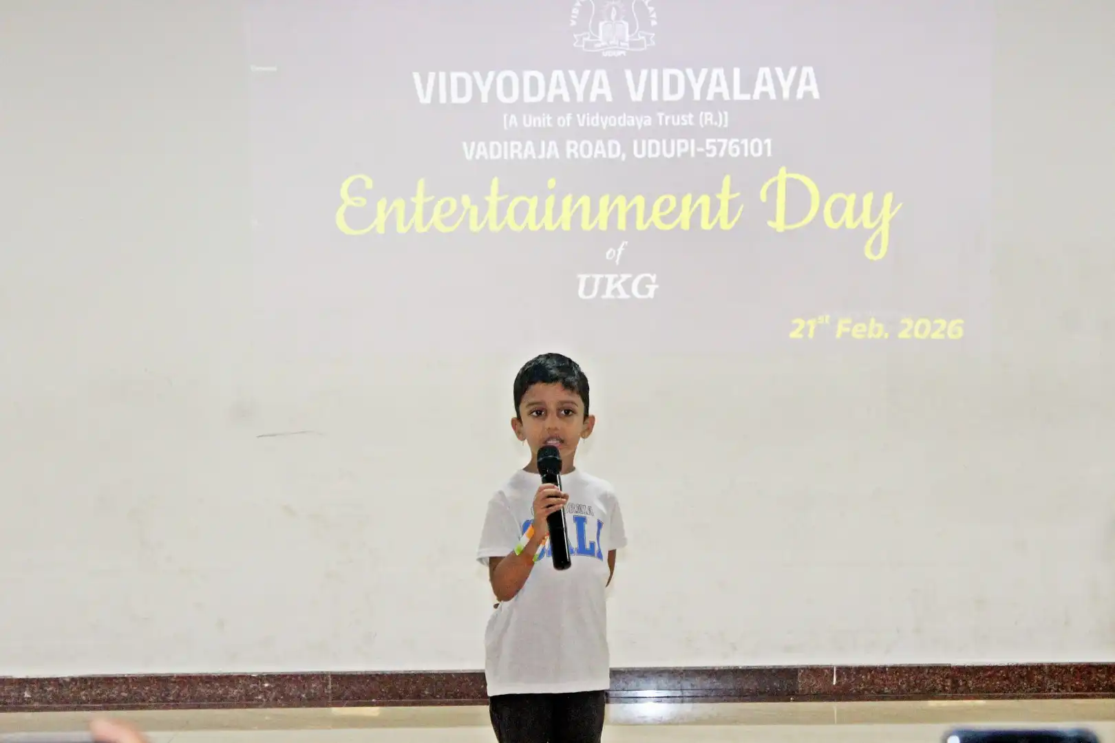 Entertainment Day UKG Section 2026 Celebration at Vidyodaya Public School
