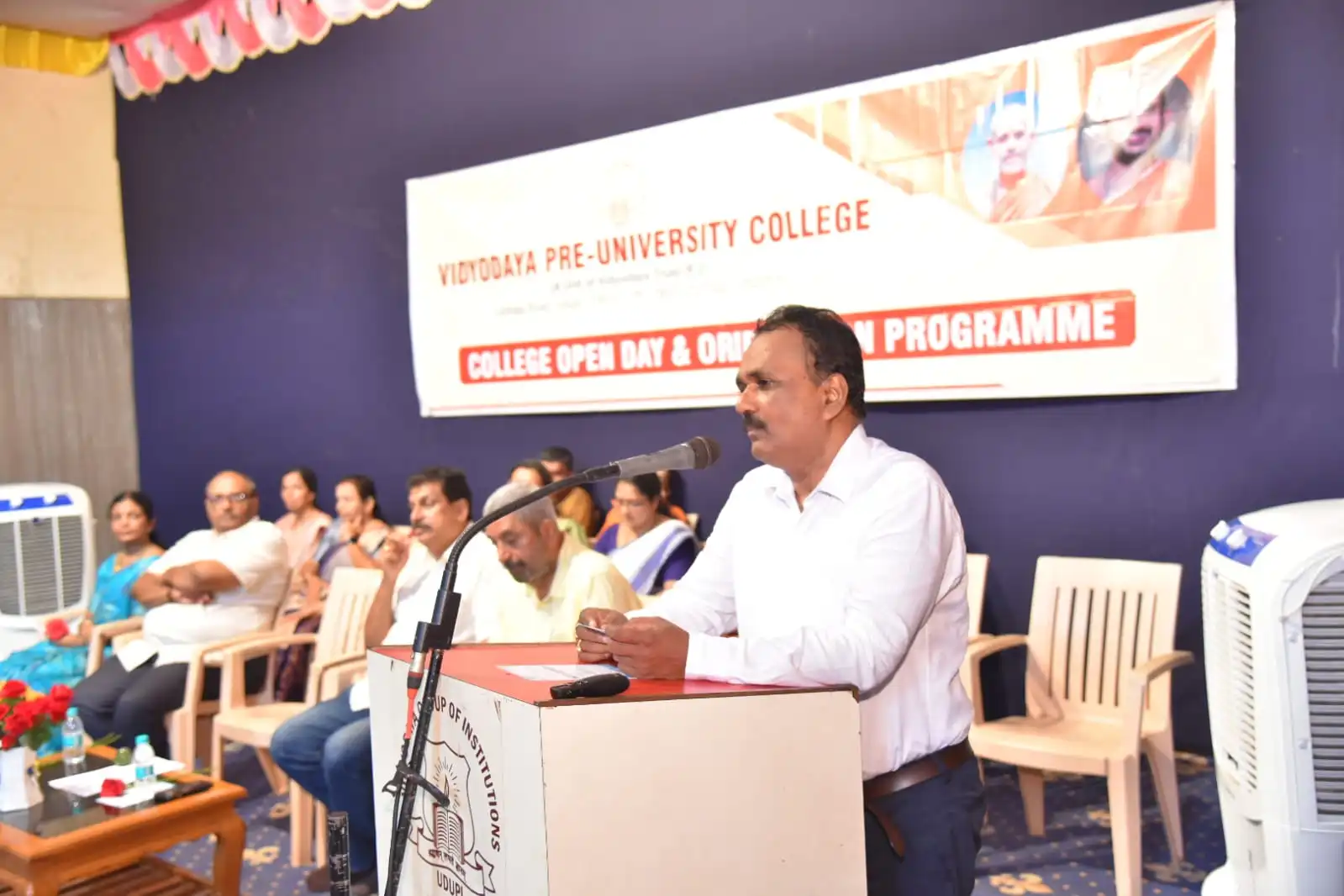 Vidyodaya P U College Udupi Orientation Programme for PUC Students