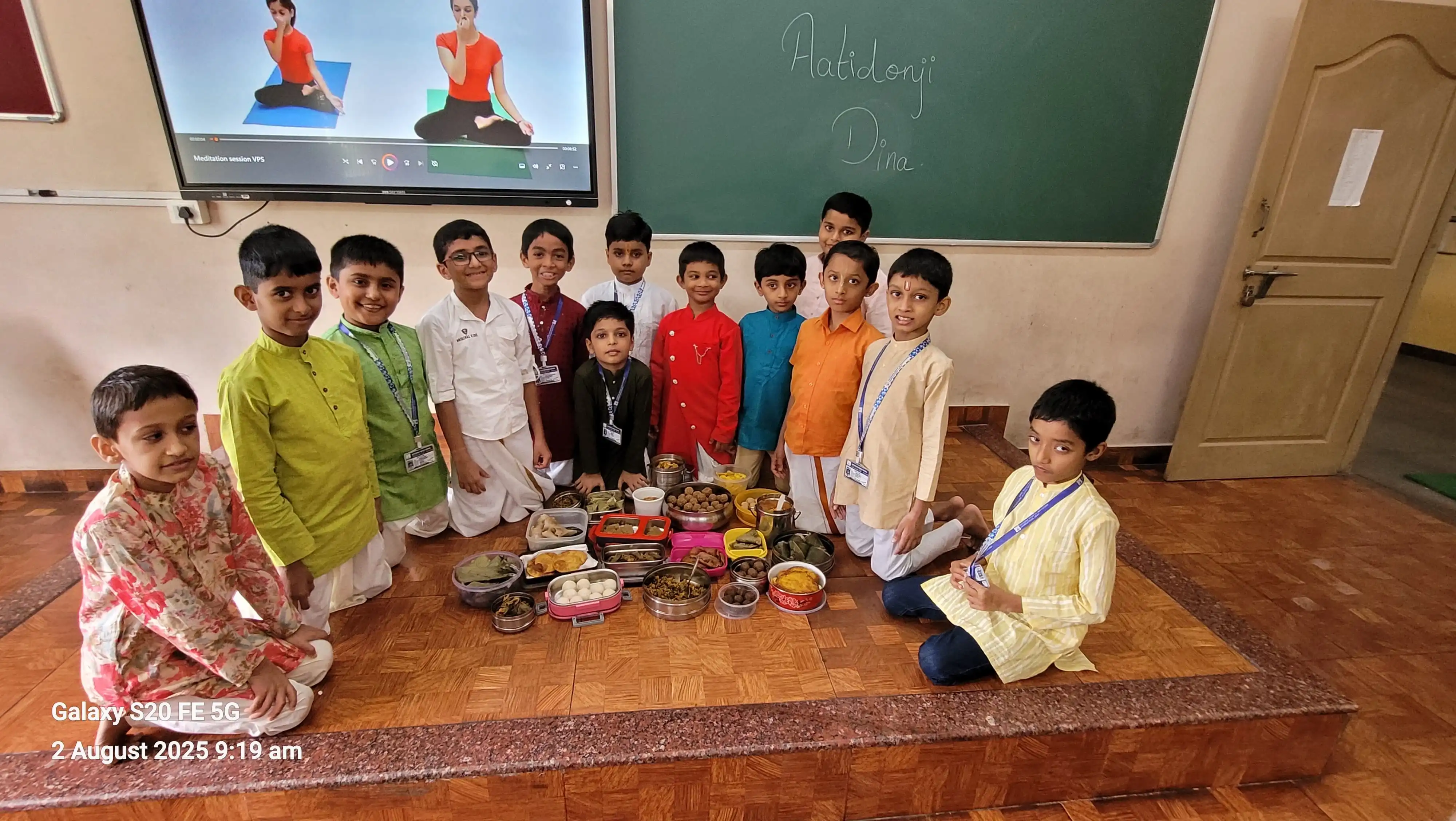 Vidyodaya Public School Udupi Celebrating Aatidonji Dina