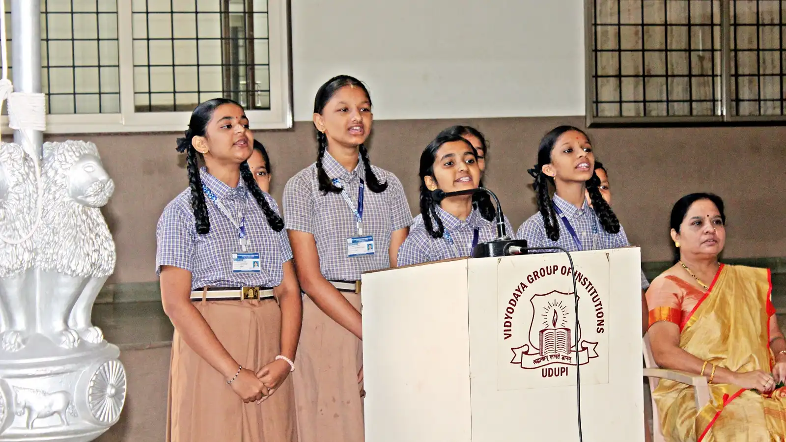vidyodaya P U College Udupi Republic Day Celebration