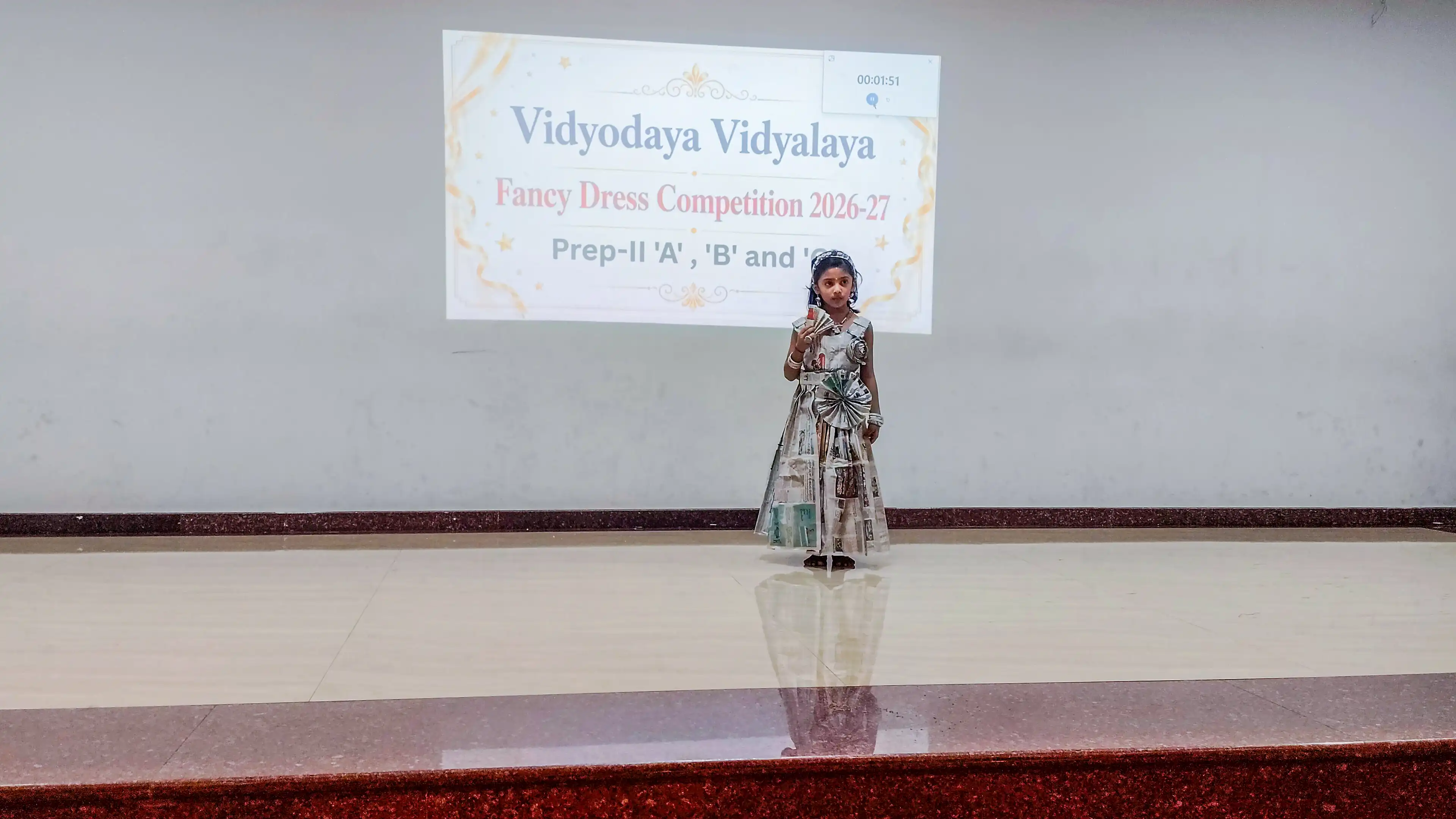 Vidyodaya Public School conducts Fancy Dress Competition for Prep II students