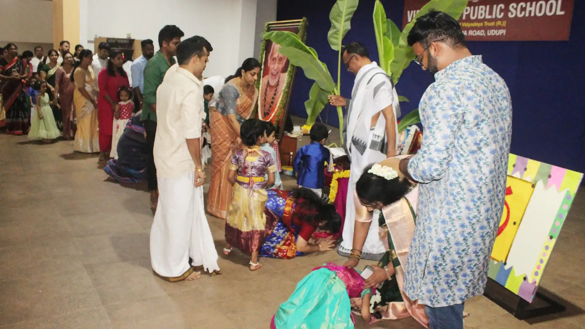 Aksharabhyasa Ceremony 2026 at Vidyodaya Public School