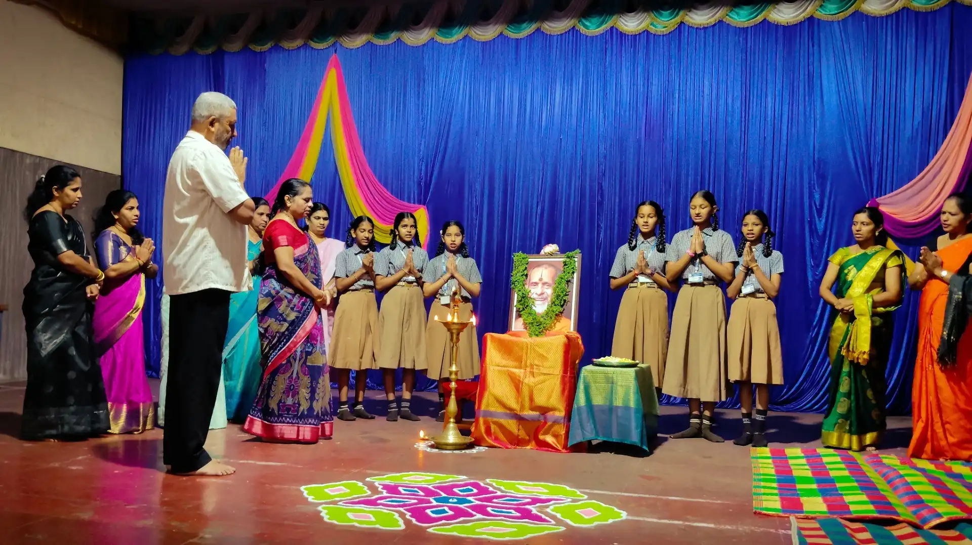 Aradhana Mahotsava 2025 at Vidyodaya Pre-University College