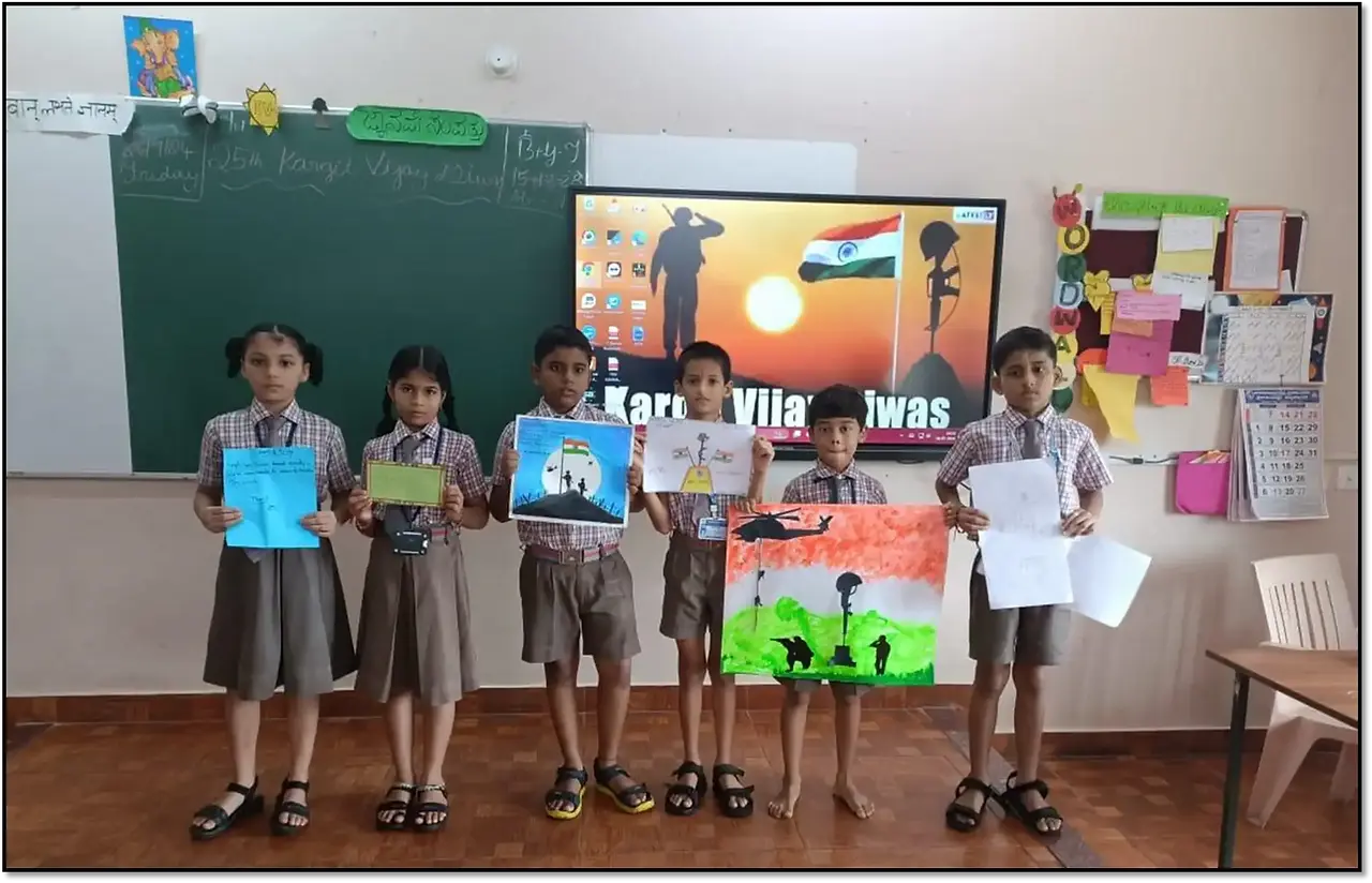 Kargil Vijaydivas at Vidyodaya Public School Udupi
