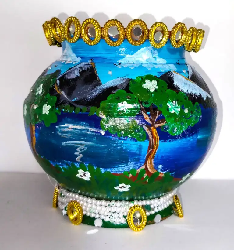 Pot Painting Competition 2025 Vidyodaya PU College Udupi