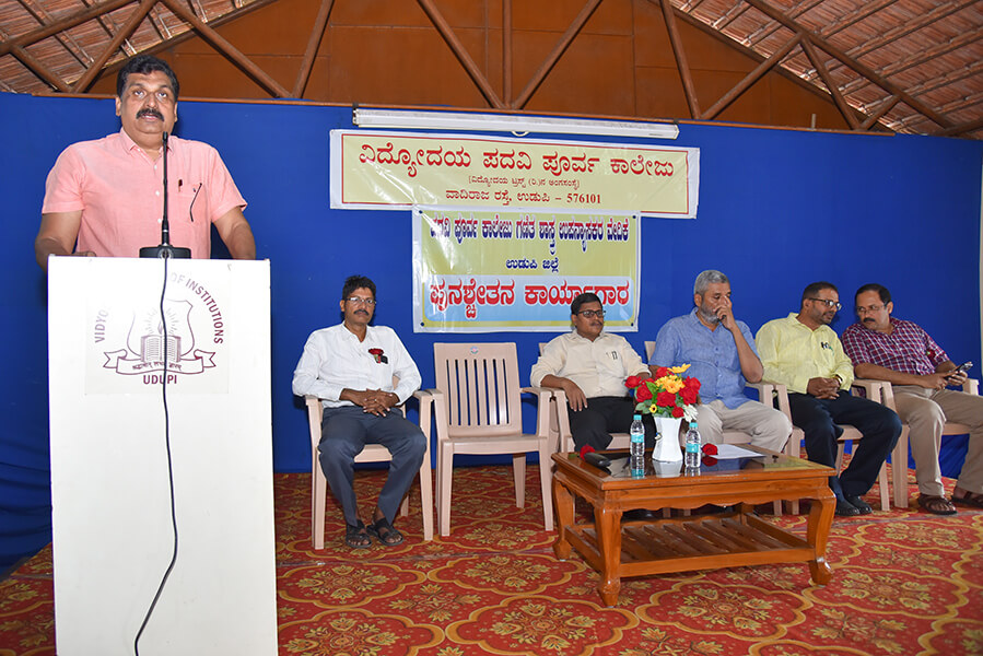 Mathematics Workshop Vidyodaya PU College, Udupi