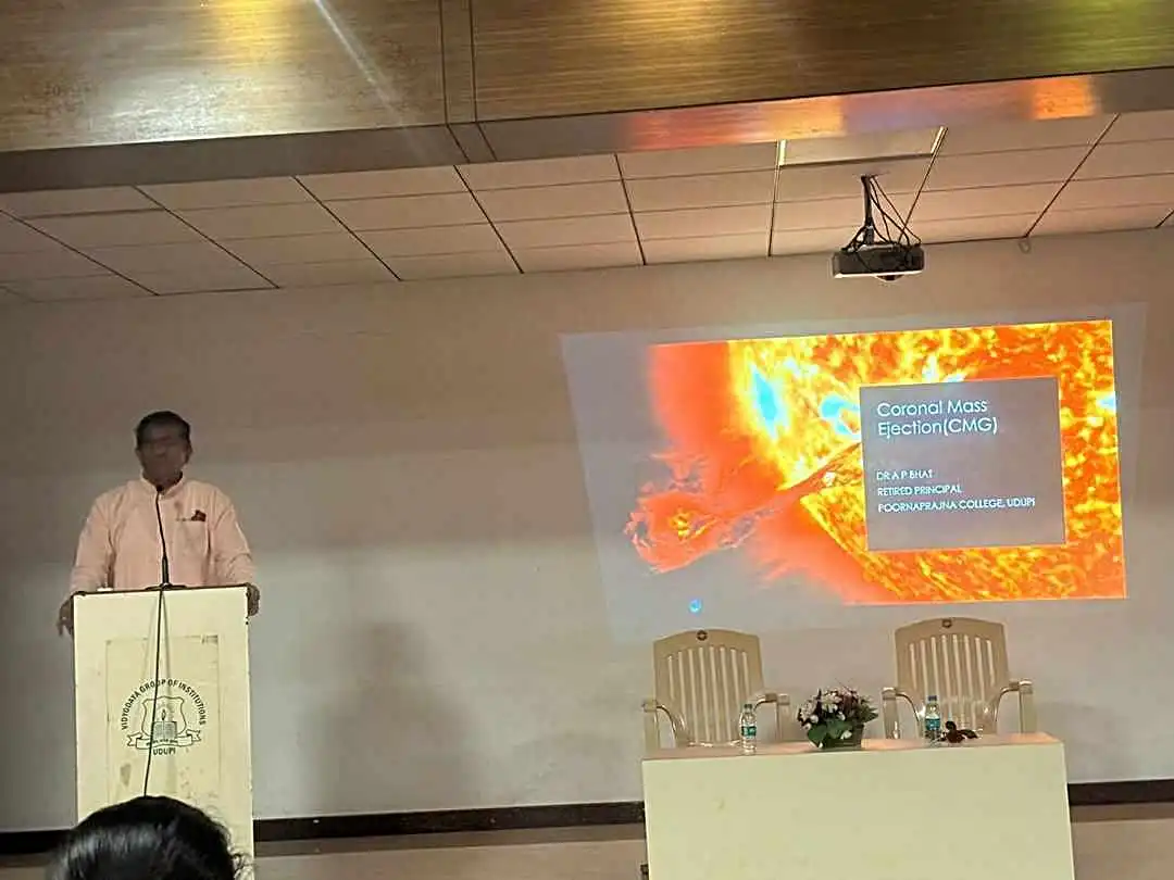 Astrophysics at Vidyodaya Public School Udupi
