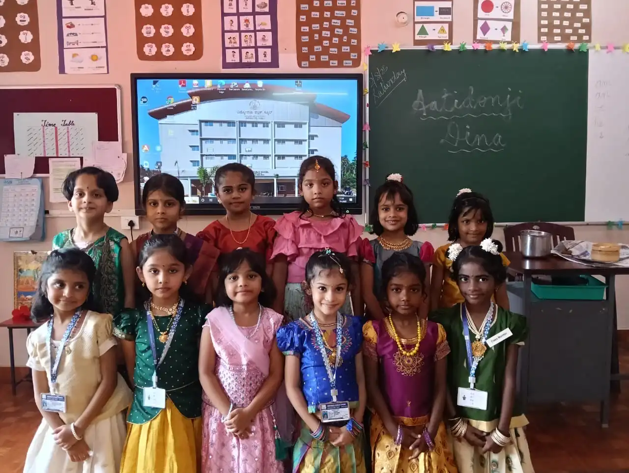 Vidyodaya Public School Udupi Celebrating Aatidonji Dina