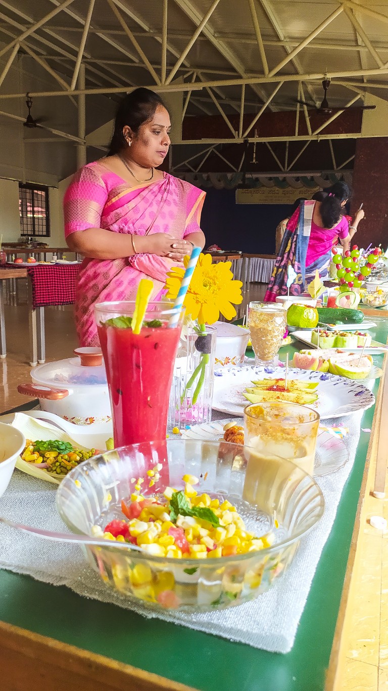 Salad Dressing Competition 2025 Vidyodaya PU College Udupi