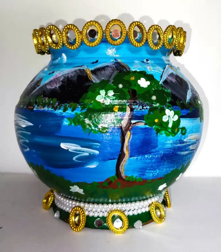 Pot Painting Competition 2025 Vidyodaya PU College Udupi