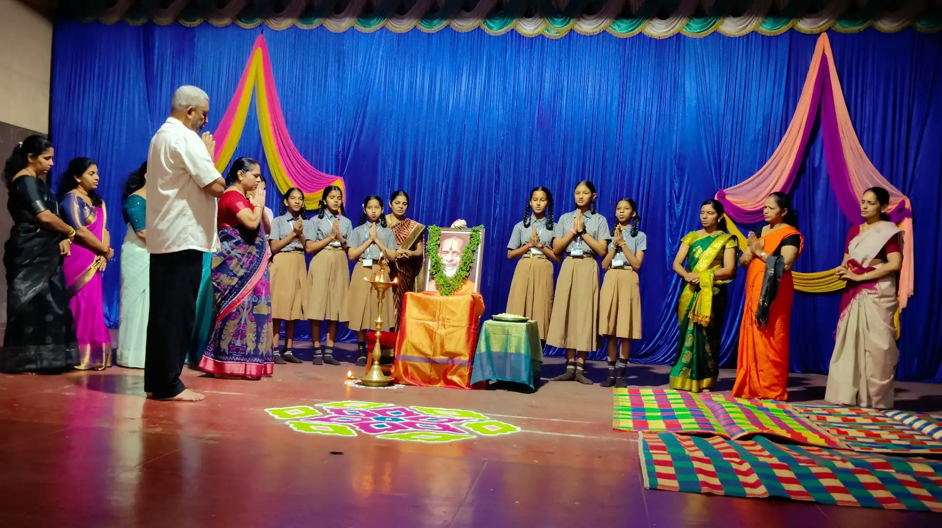 Aradhana Mahotsava 2025 at Vidyodaya Pre-University College