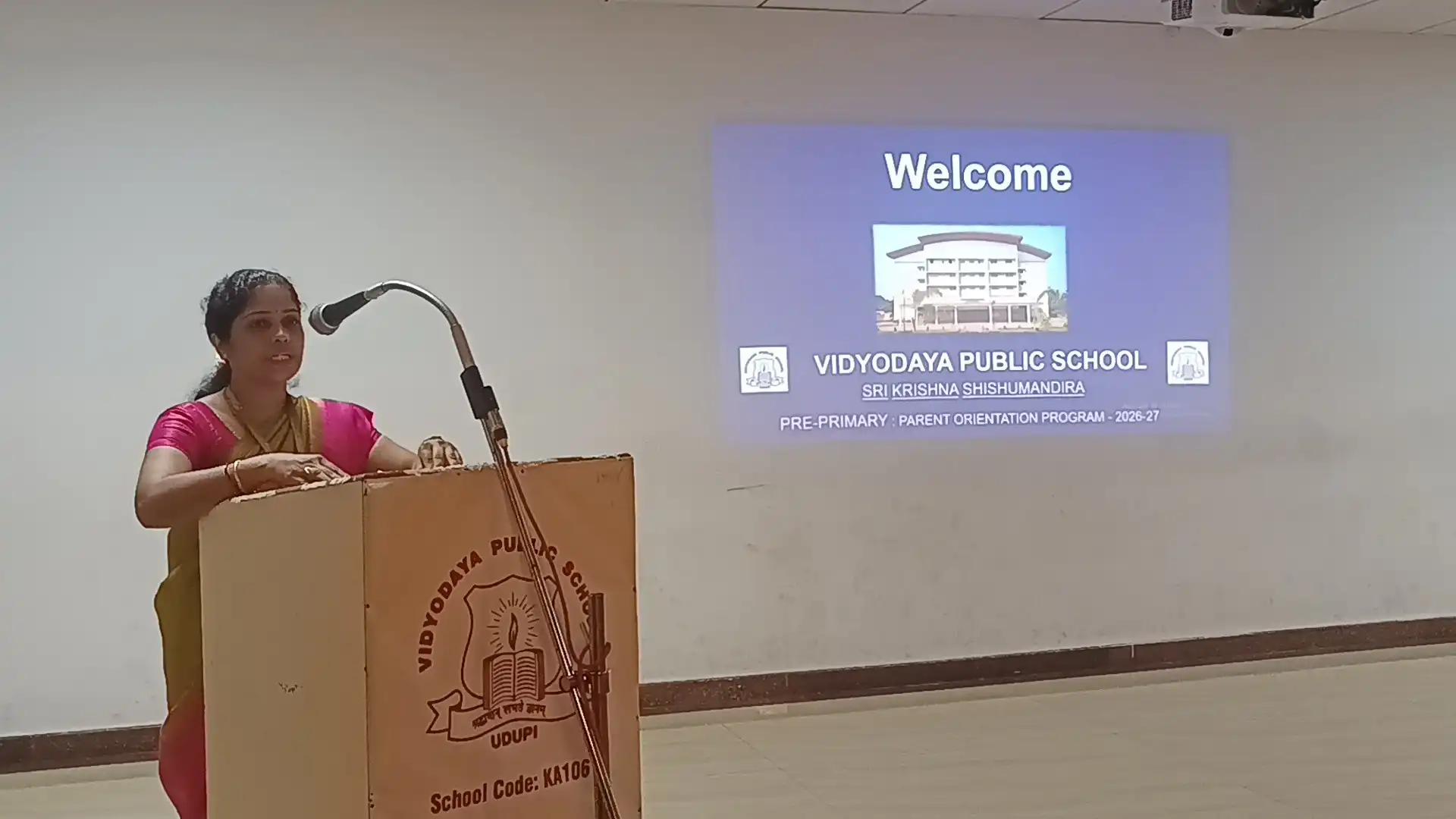 Pre-Primary Parent Orientation Programme 2026-27