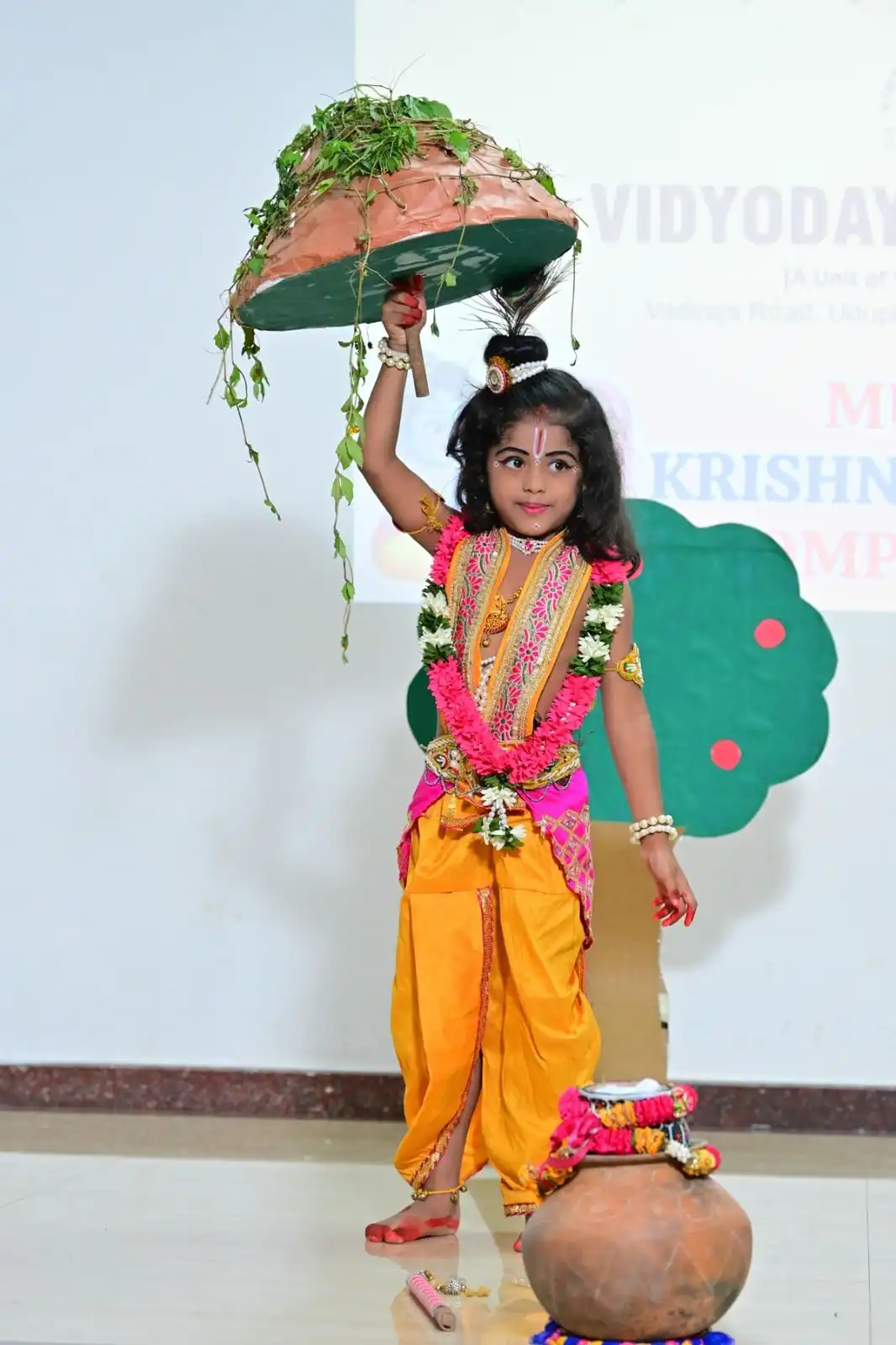Sri Krishna janmashtami Celebration at Vidyodaya Public School Udupi