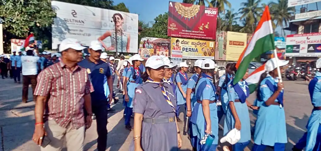 Sardar @150 Ekta Rally Vidyodaya Public School Udupi