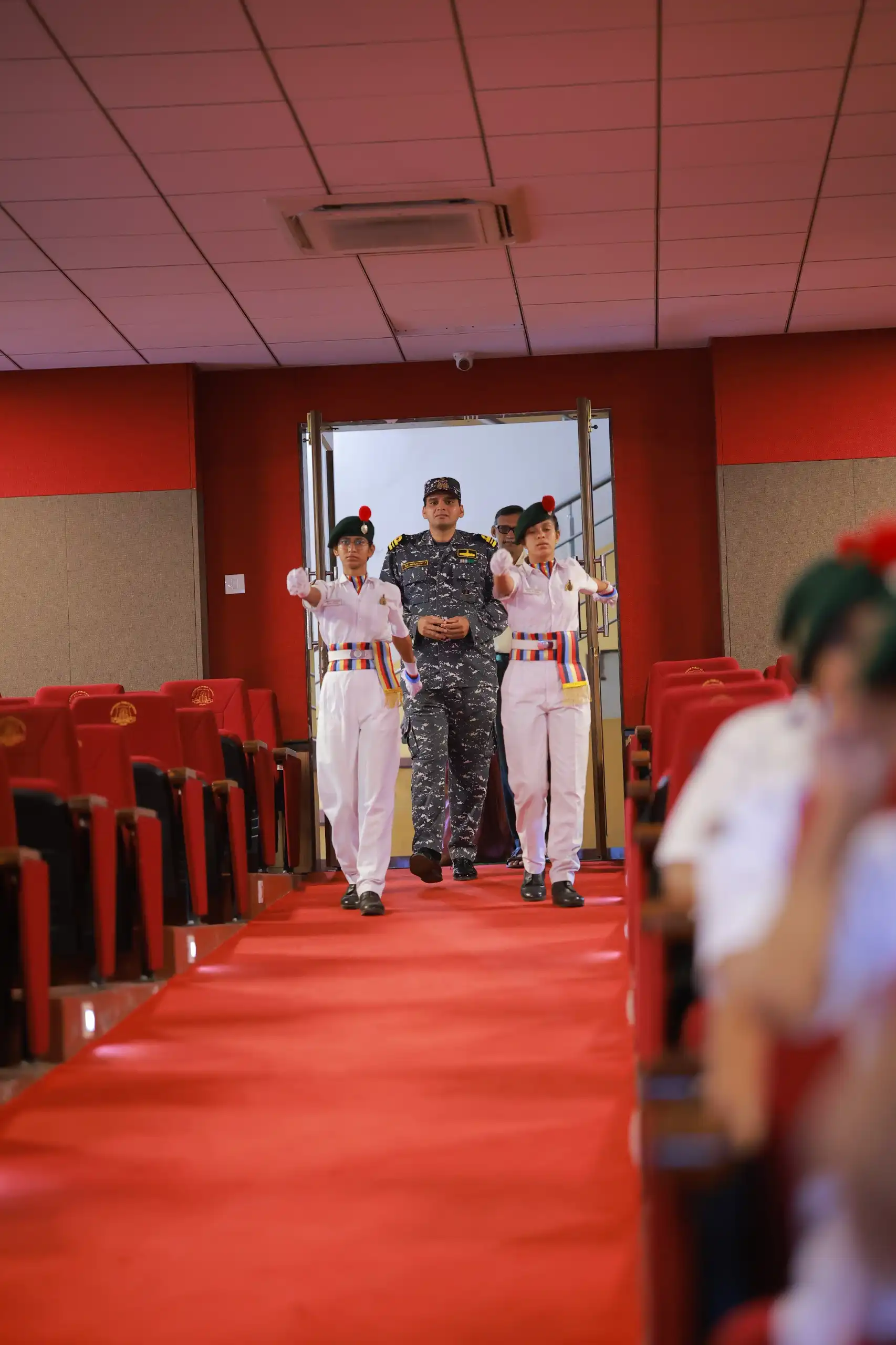 NCC Valedictory Function 2024–26 Conducted at 77JD Vidyodaya School Sub Unit