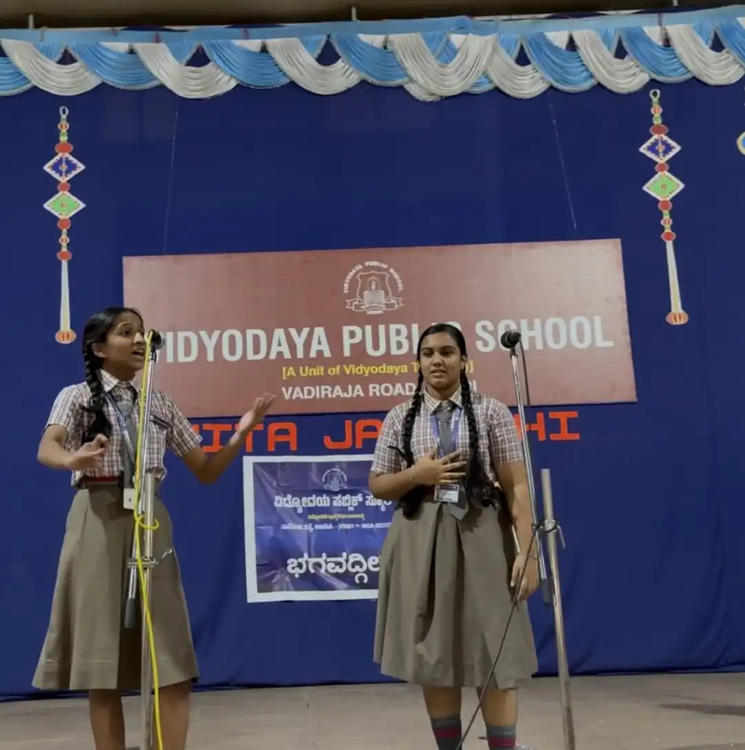 Gita Jayanthi Celebration at Vidyodaya Public School